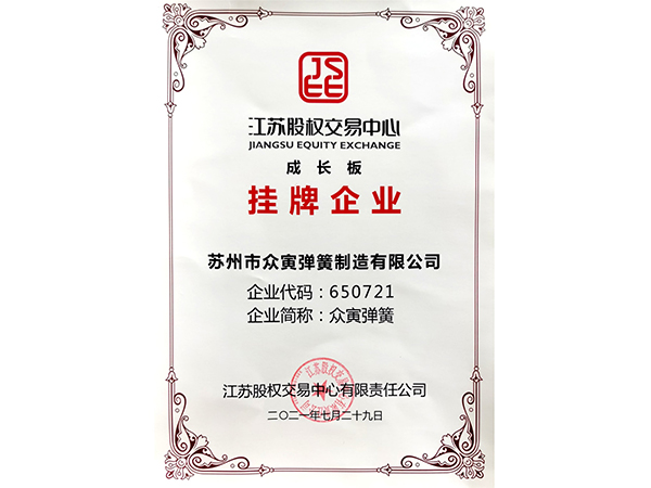 成長(zhǎng)板掛牌企業(yè)